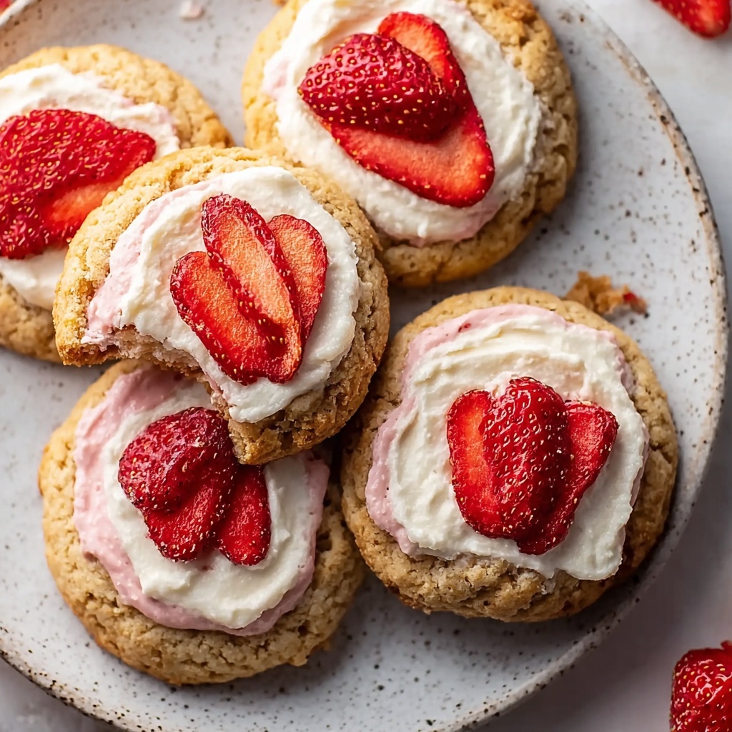 Strawberry Cheesecake Cookies Recipe - Recipe Image
