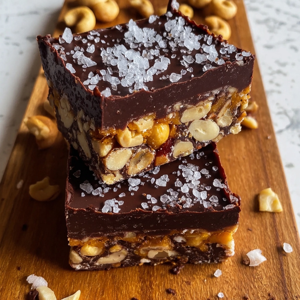 Christmas Hazelnut Chocolate Squares Recipe - Recipe Image