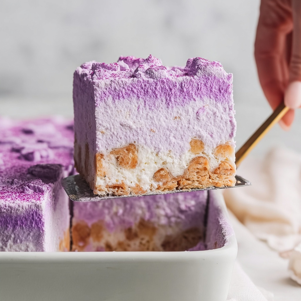Vegan Ube Tiramisu Recipe - Recipe Image