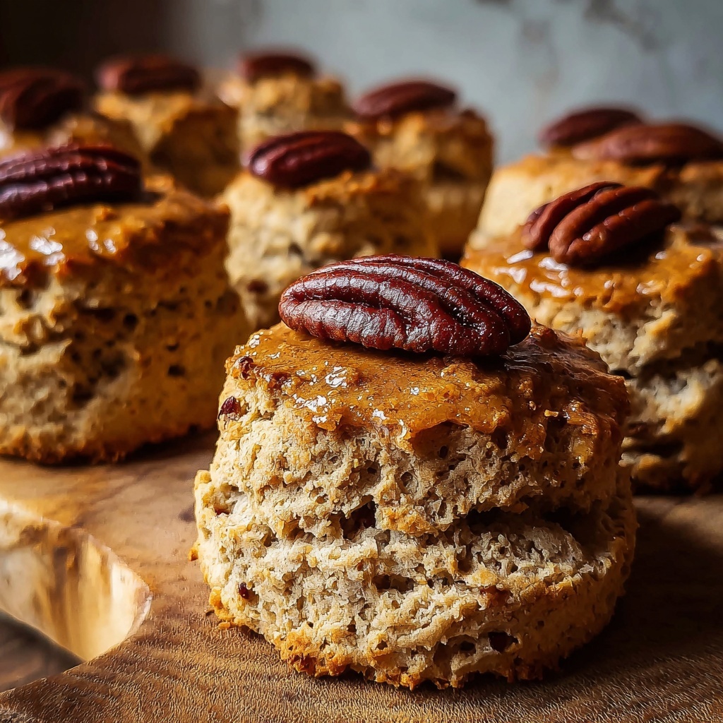Maple Spice Pecan Scones Recipe - Recipe Image