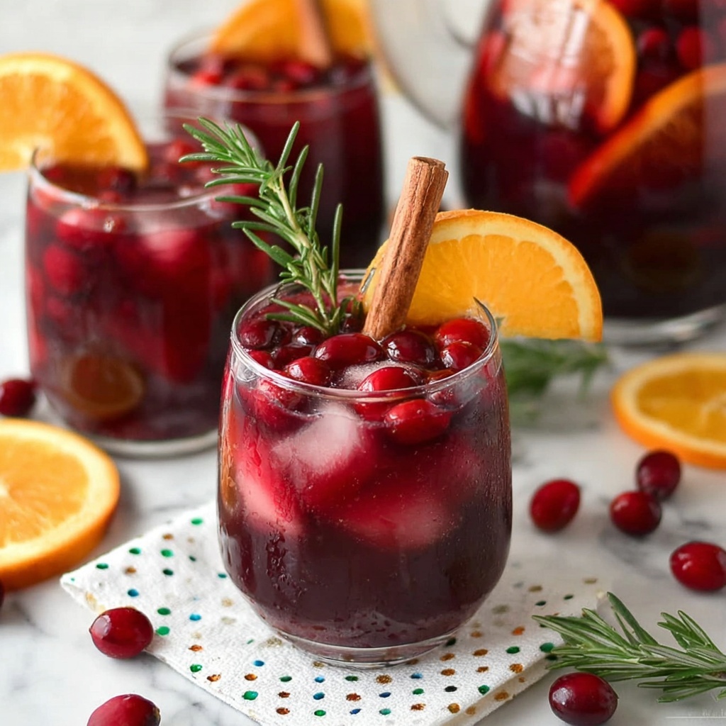 Festive Red Wine Sangria Recipe - Recipe Image