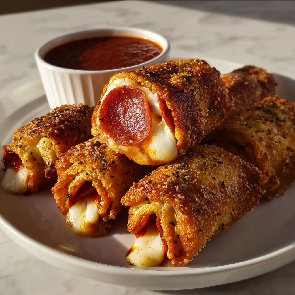 Pizza Rolls: 5 Irresistible Tips for Perfectly Cheesy Bites Recipe - Recipe Image