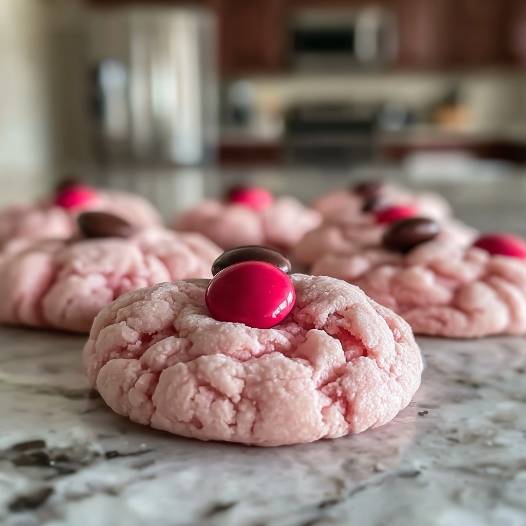 Strawberry Kiss Cookies Recipe - Recipe Image