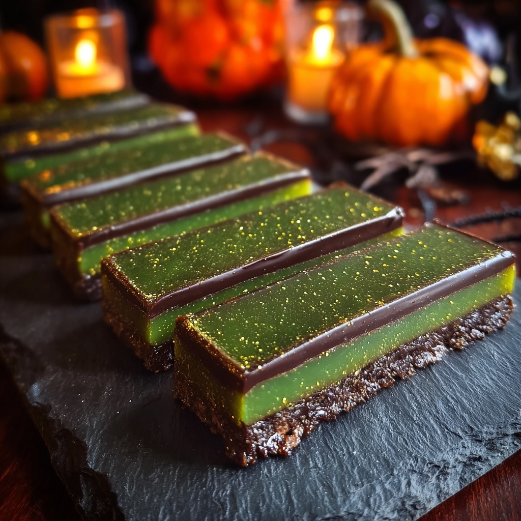 Wicked Witch Candy Bars Recipe - Recipe Image