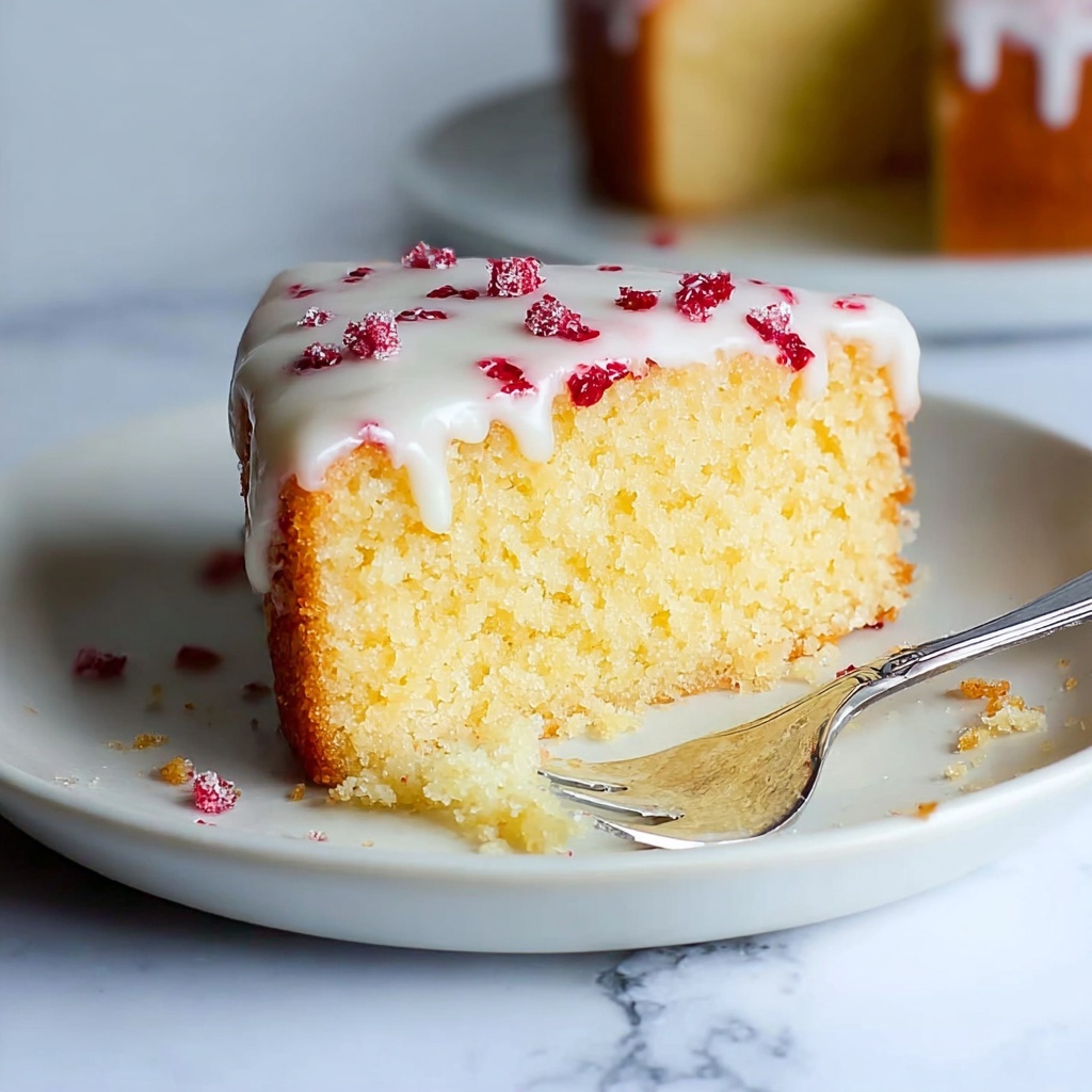 Raspberry White Chocolate Bundt Cake Recipe - Recipe Image