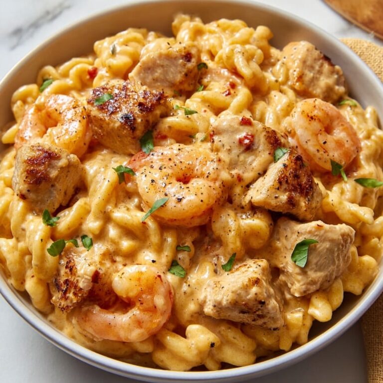 Cajun Chicken and Shrimp Pasta Recipe