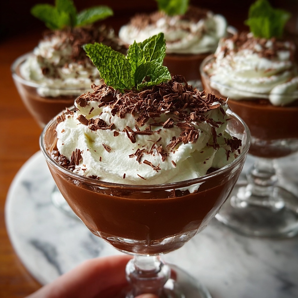 Moonlight Chocolate Mousse Cups Recipe - Recipe Image