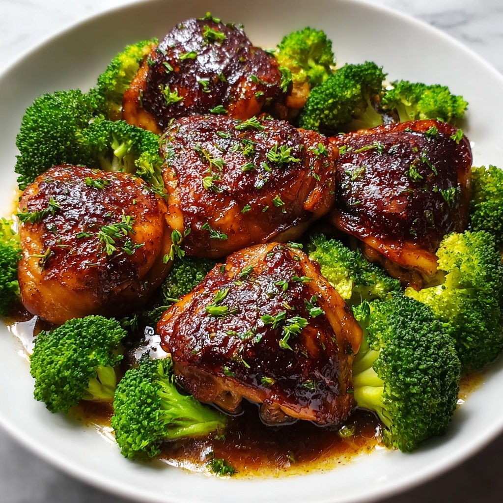 Honey Garlic Chicken and Broccoli (Crockpot Recipe) Recipe - Recipe Image