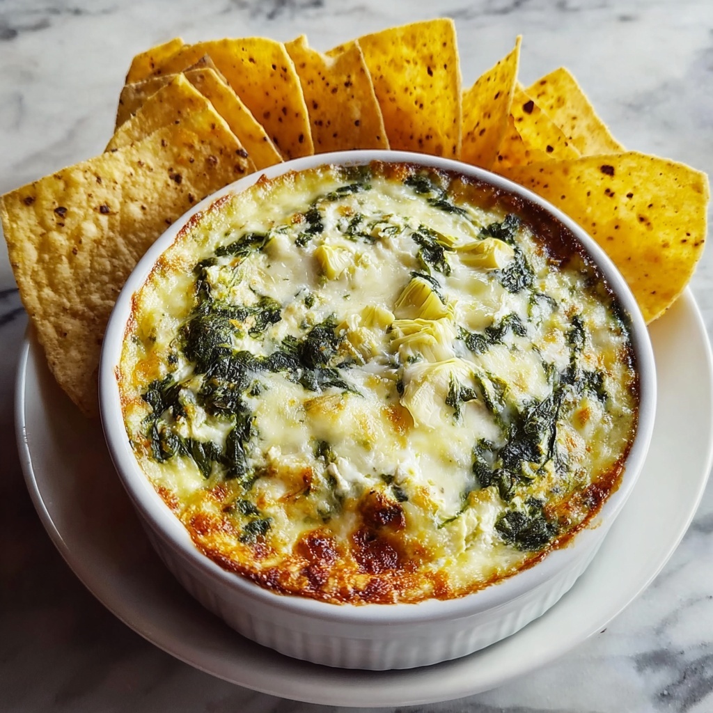 Warm Spinach Artichoke Dip That Will Delight Every Guest Recipe - Recipe Image