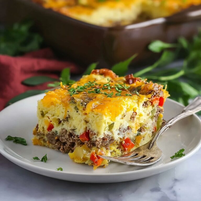 Overnight Slow Cooker Breakfast Casserole Recipe