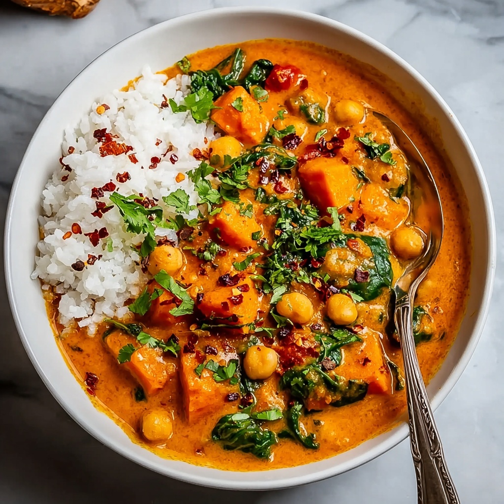 Sweet Potato and Chickpea Curry Recipe