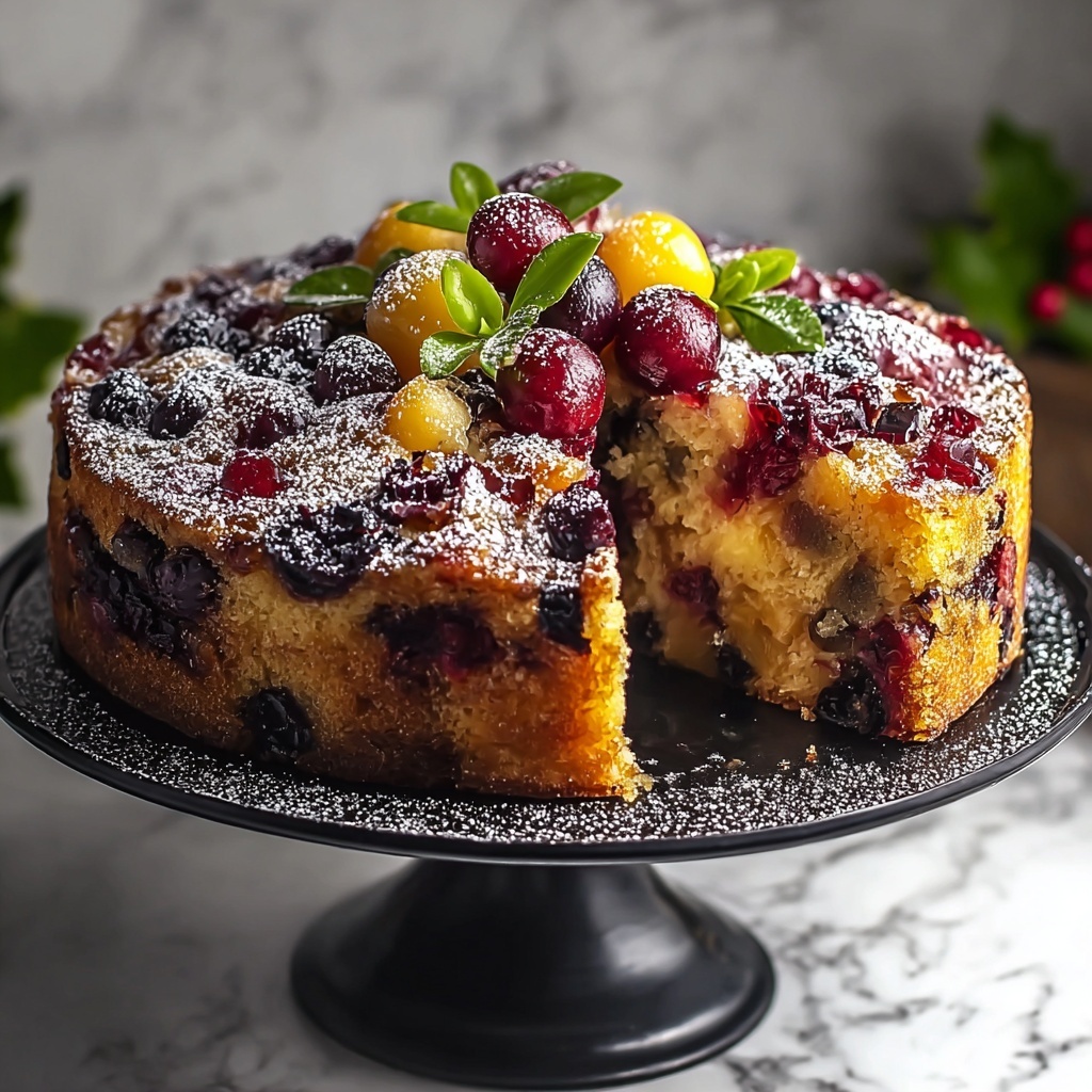 Old-Fashioned German Fruit Cake: Sweet Nostalgia in Every Bite Recipe - Recipe Image