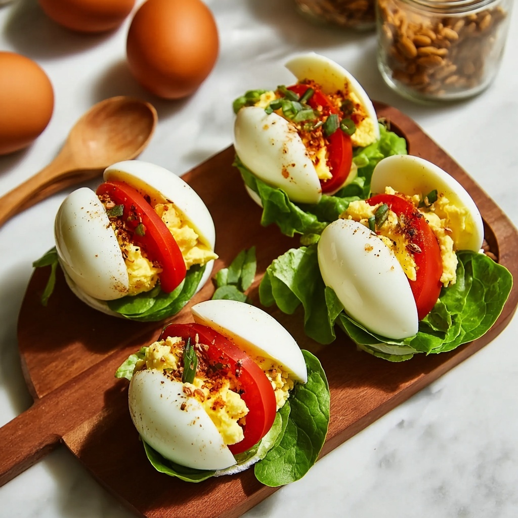 Savory Hard Boiled Egg BLT Bites Recipe - Recipe Image