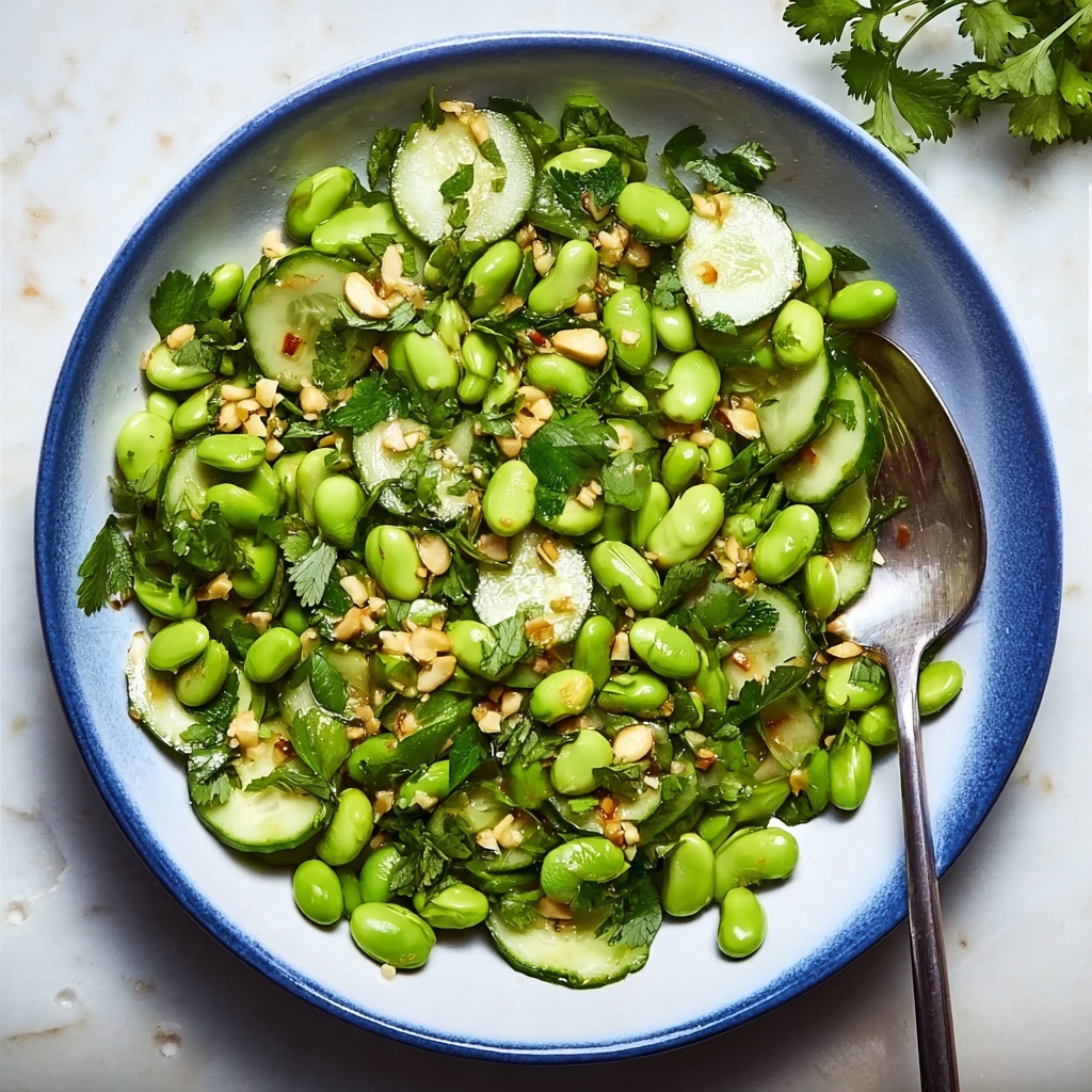 Spicy Cucumber Edamame Salad That Packs a Protein Punch Recipe - Recipe Image