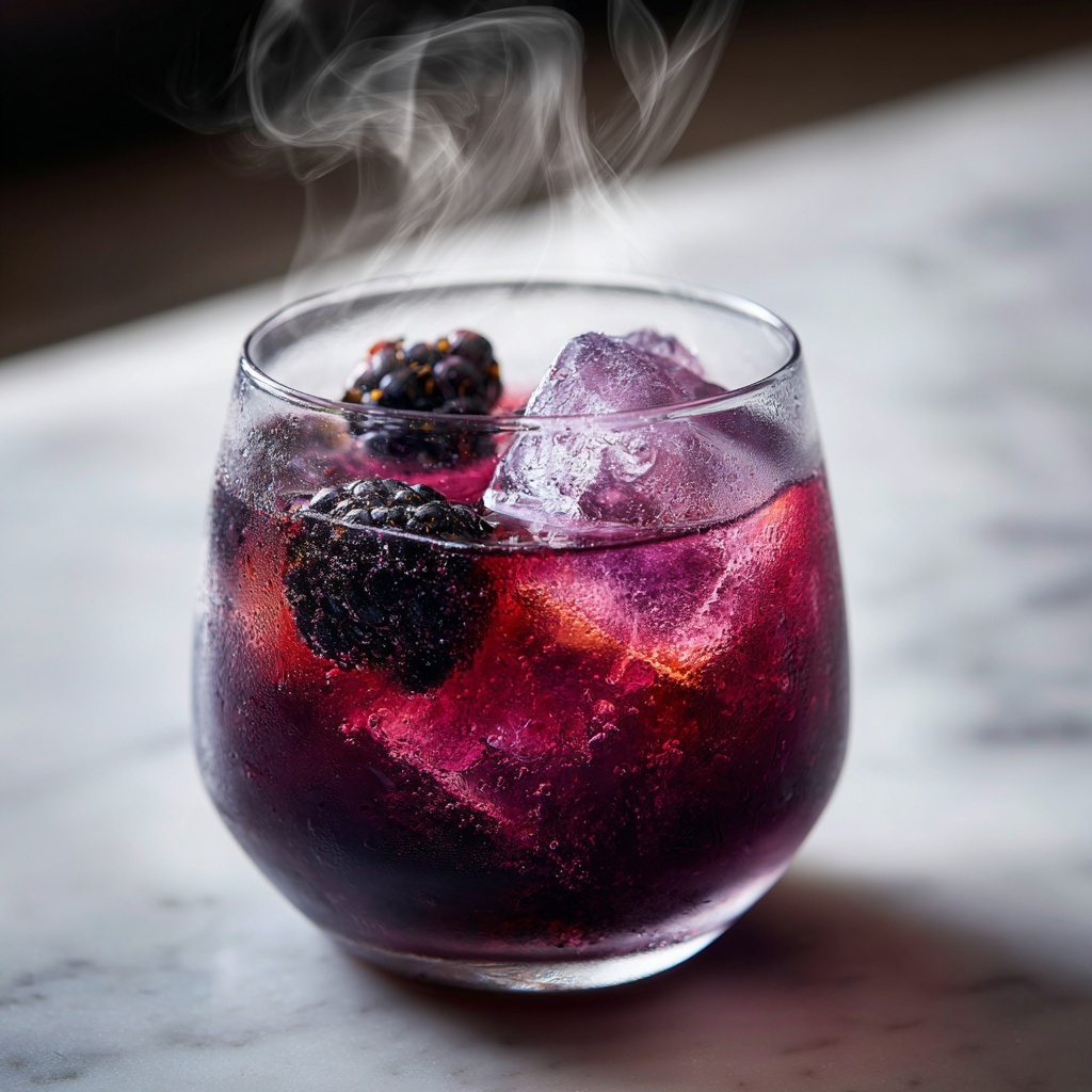 Black Magic Blackberry Punch for Spooktacular Halloween Fun Recipe - Recipe Image