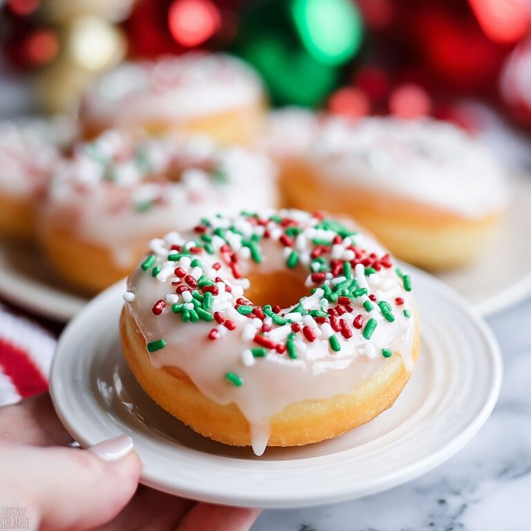 Christmas Doughnuts Recipe