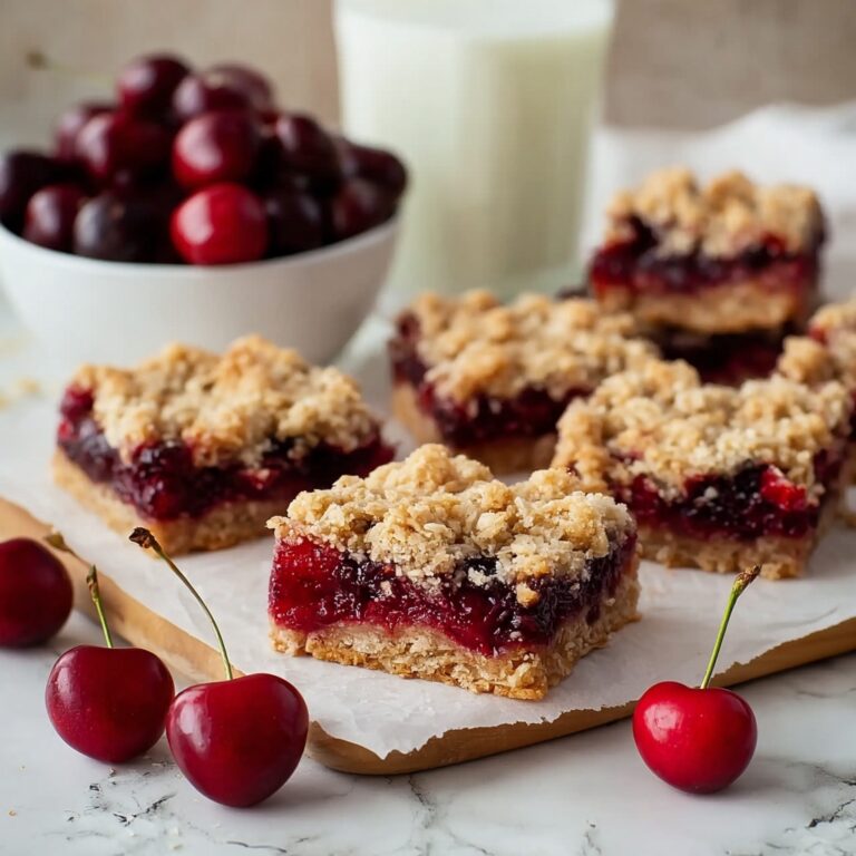 Cherry Crumble Bars Recipe