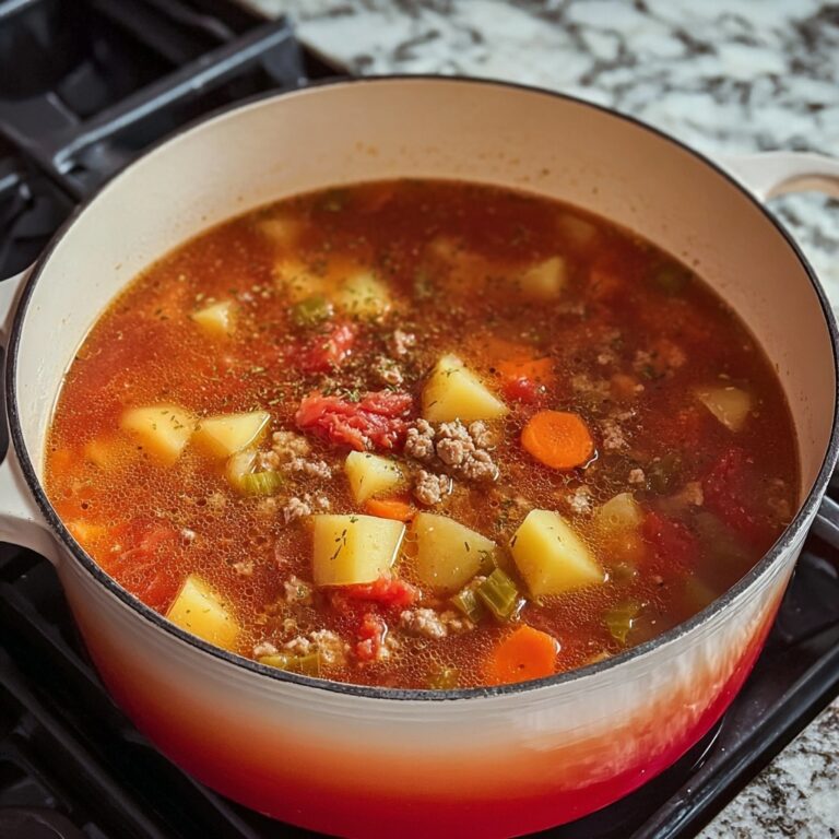 Vegetable Beef Soup Recipe