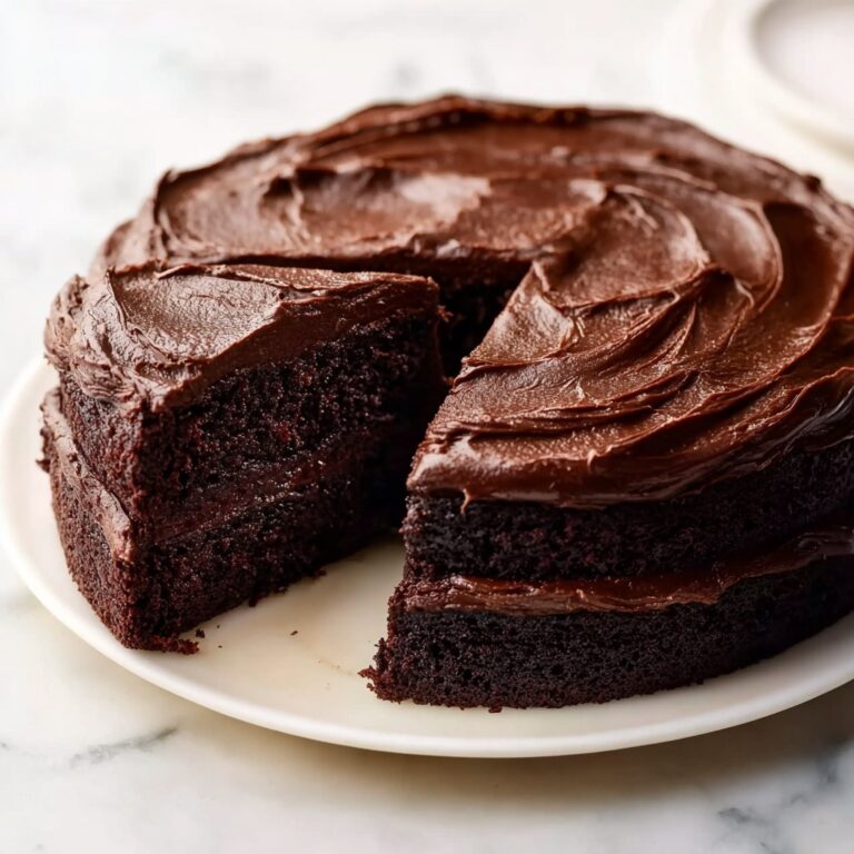 Decadent Chocolate Fudge Cake Recipe