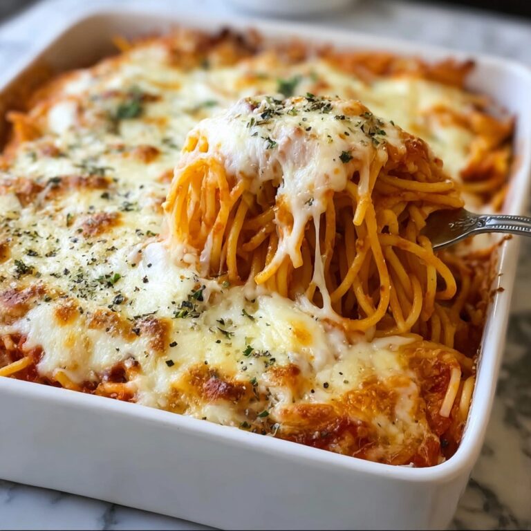 Baked Cream Cheese Spaghetti Recipe
