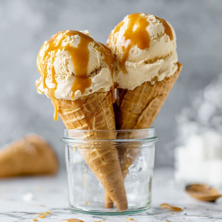 Vegan Caramel Ice Cream (No-Churn) Recipe