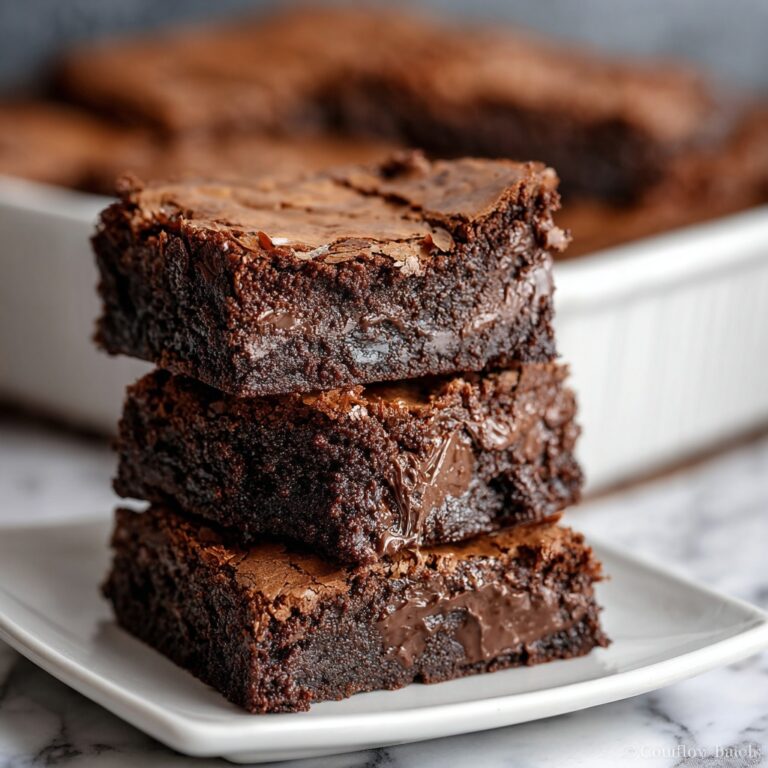 World’s Best Fudgiest Brownies Recipe