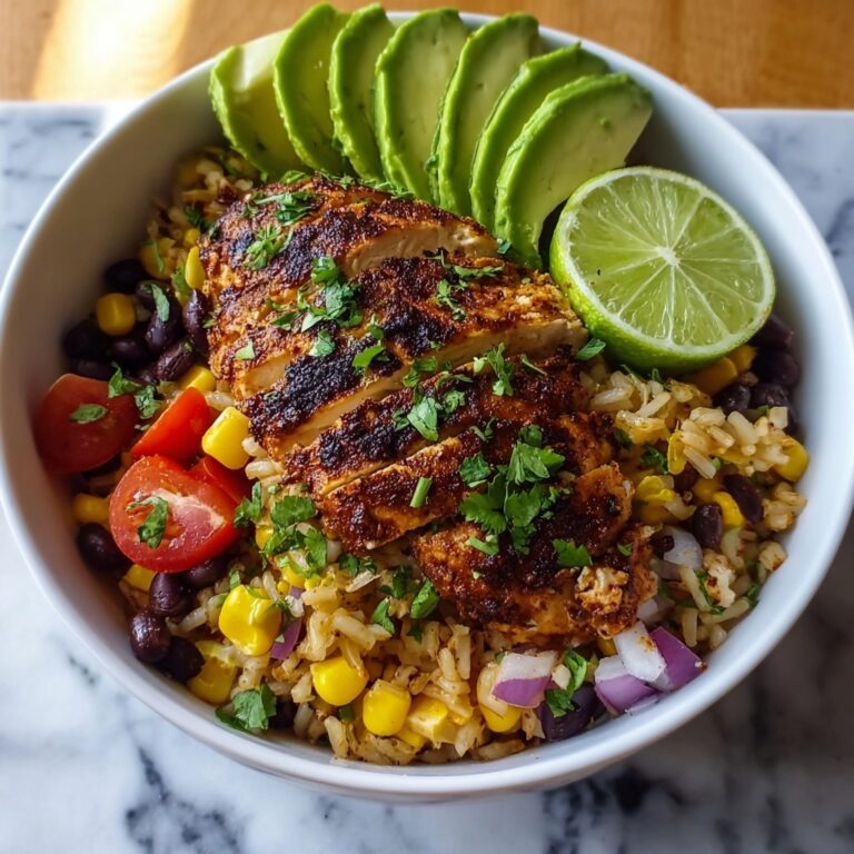 Street Corn Chicken Rice Bowl Recipe