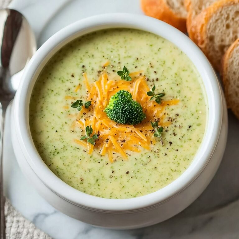 Creamy Broccoli Cheddar Soup to Warm Your Soul Recipe