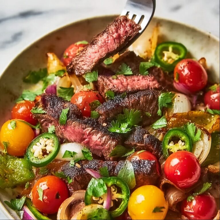 Flavor-Packed Steak Fajita Pasta Salad for Summer Fun Recipe