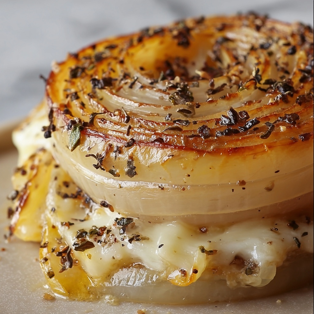 Tennessee Onions with Three Cheeses Recipe - Recipe Image