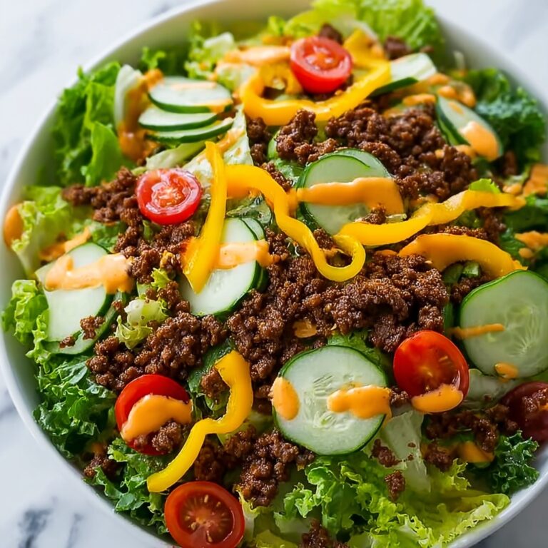 Satisfy Cravings with Easy Big Mac Salad Tonight Recipe