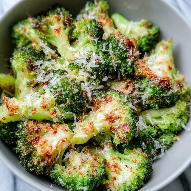 Smashed Broccoli with Parmesan Recipe