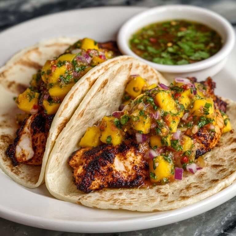 Mauritian Pineapple & Chili Salsa Fish Tacos Recipe