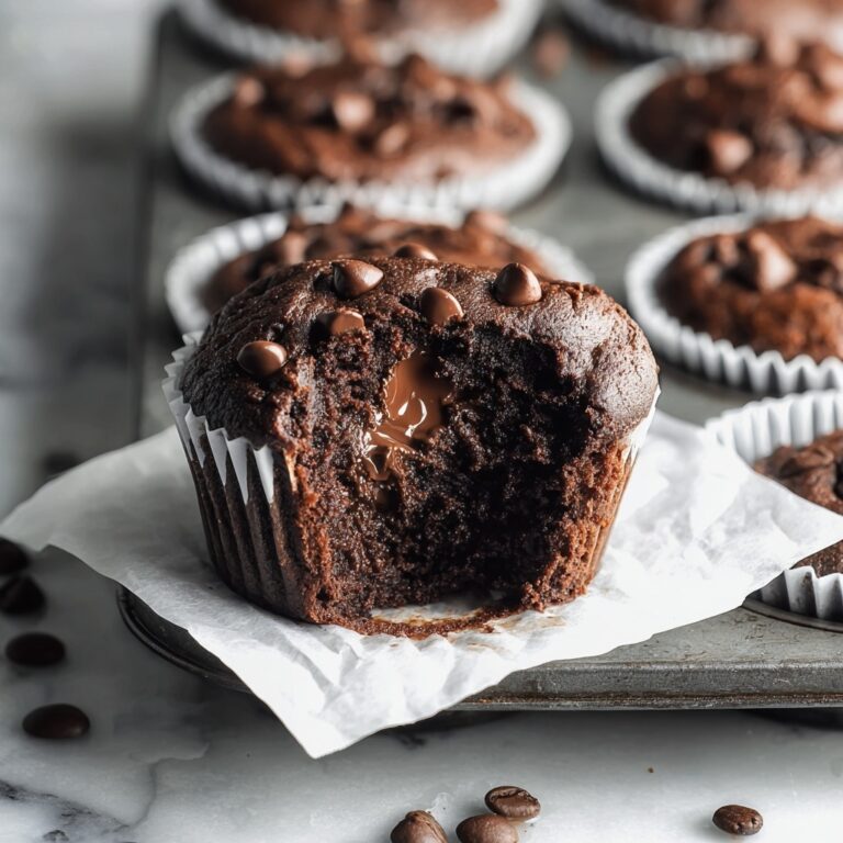 Double Chocolate Espresso Muffins Recipe