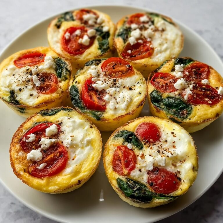 Spinach and Feta Egg Muffins Recipe
