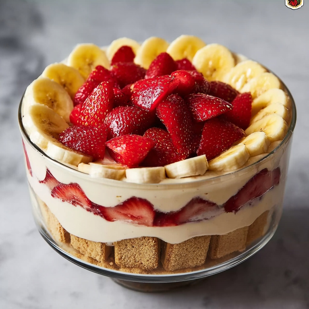 Strawberry Banana Pudding Recipe - Recipe Image