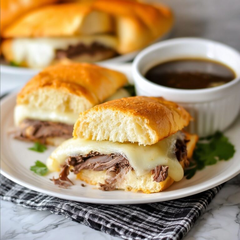 Slow Cooker French Dip Sandwiches Recipe