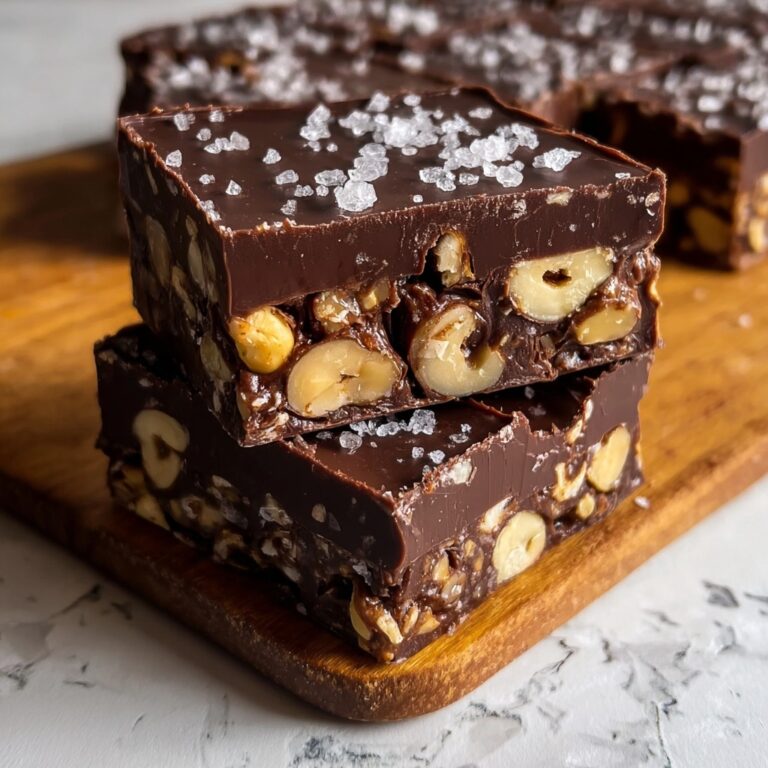 Christmas Hazelnut Chocolate Squares Recipe