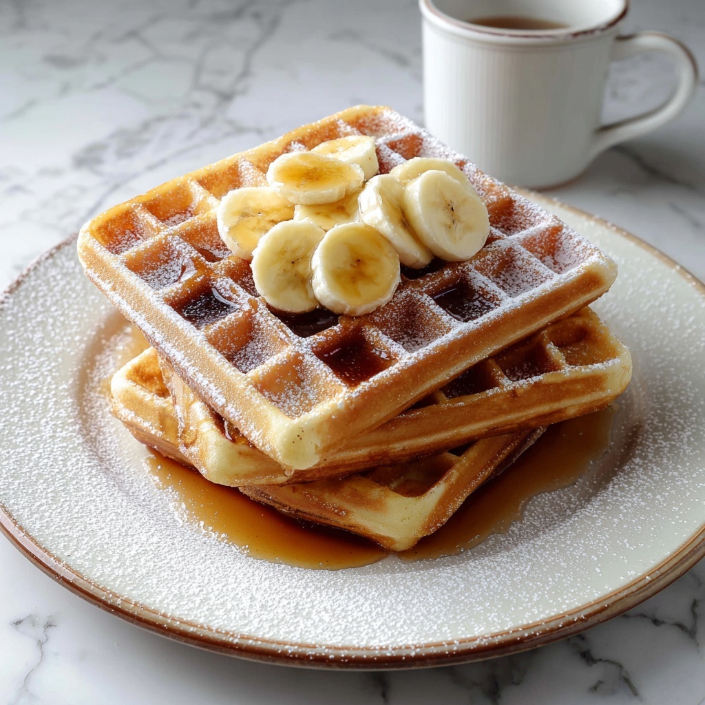 TikTok-Inspired Cloud Waffles Recipe - Recipe Image