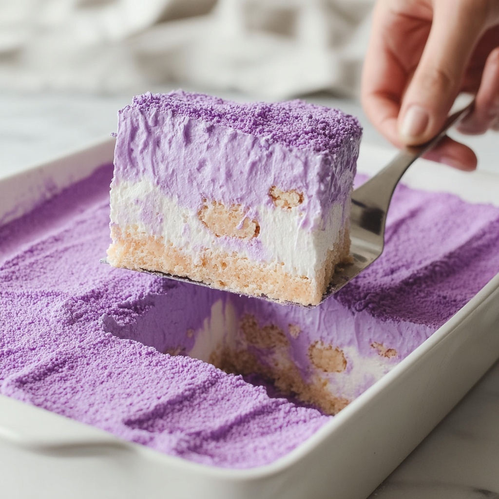 Vegan Ube Tiramisu Recipe - Recipe Image