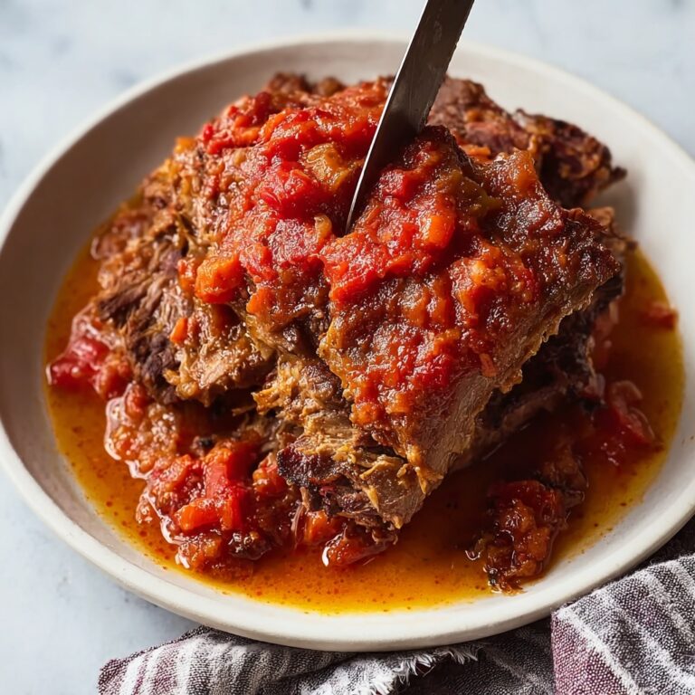 Cajun Pot Roast with Tomato Gravy Recipe