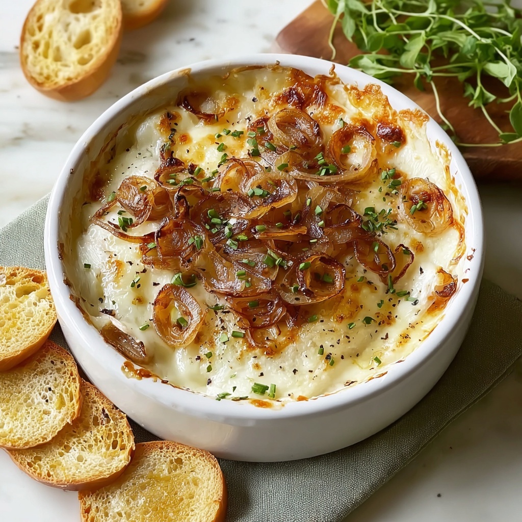 Homemade French Onion Dip From Scratch Recipe - Recipe Image