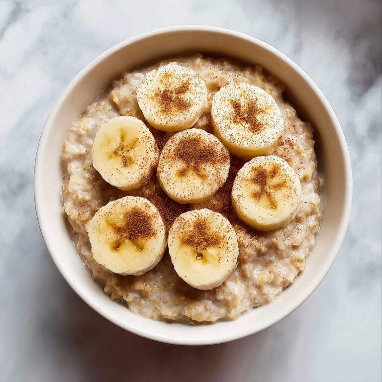 No Sugar Added Breakfast Banana Oatmeal Recipe