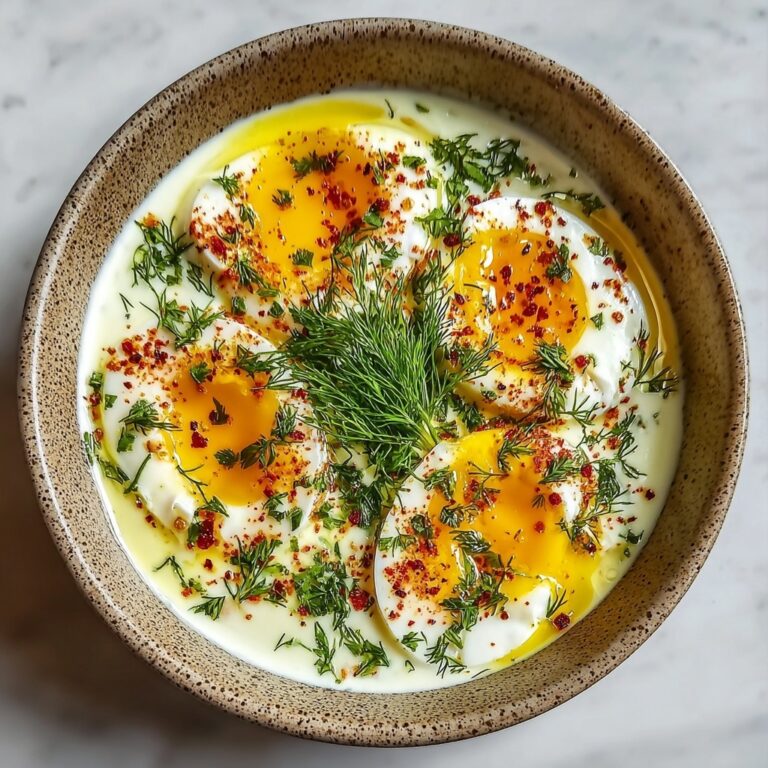 Turkish Eggs with Garlic Yogurt and Spiced Butter Recipe