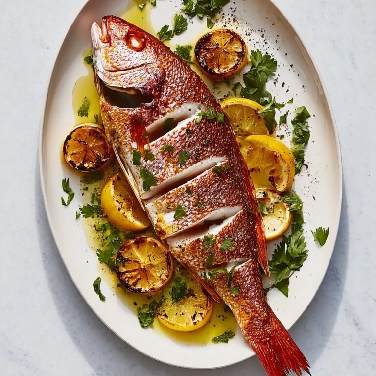 Grilled Red Snapper: Simple, Flavorful Perfection Recipe