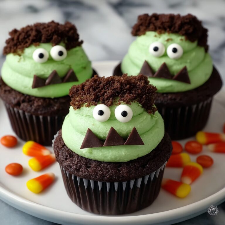 Frankenstein Cupcakes Recipe