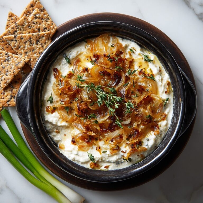 Creamy Caramelized French Onion Dip Recipe