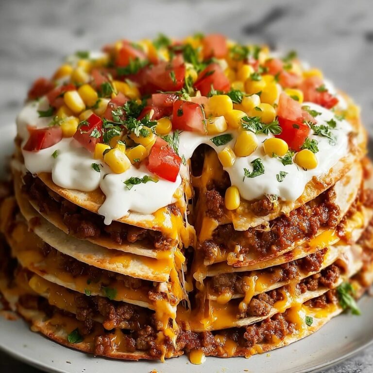 Savor the Flavor: Chuck Wagon Tortilla Stack Delight Recipe