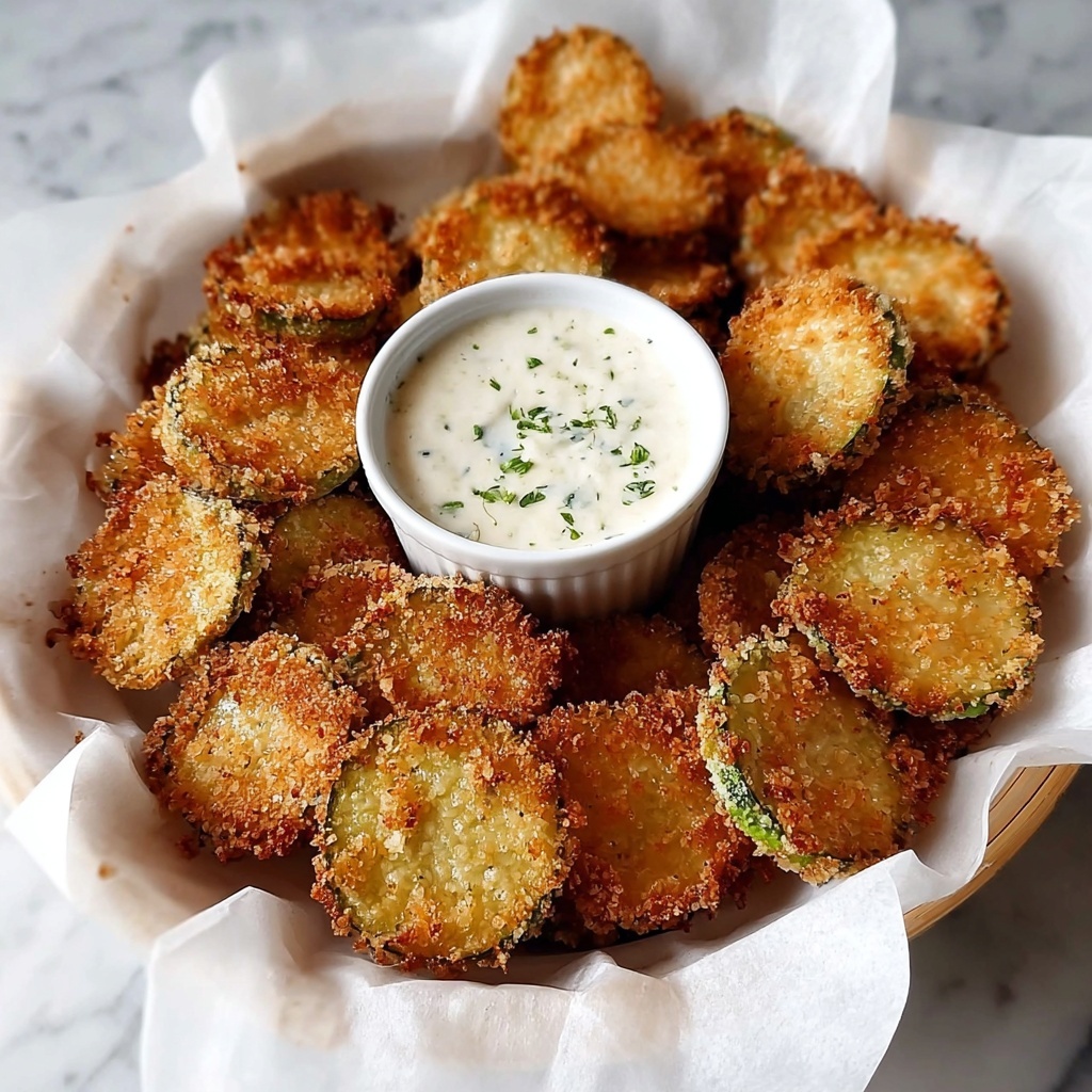 Crispy Fried Pickles Recipe - Recipe Image