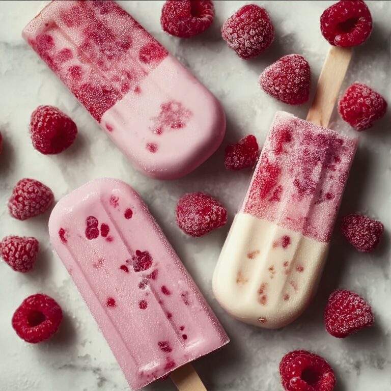 Decadent Raspberry Ruby Ice Cream Bar Recipe for Sweet Bliss Recipe